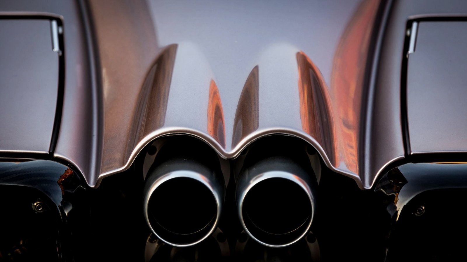 Custom cat-back stainless exhaust system fabricated for vehicle-specific fitment